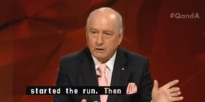 Alan Jones says he is'very comfortable'with his role in Liberal implosion