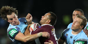 Hail Benny:Maroons ambush Blues in Origin stunner