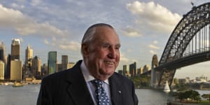 'It was an extraordinary life':Legendary bookie Bill Waterhouse dies,aged 97