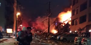 Scores injured in Japan restaurant explosion