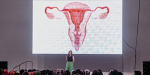 Professor Bronwyn Graham at the 2024 Festival of Dangerous Ideas in Sydney.