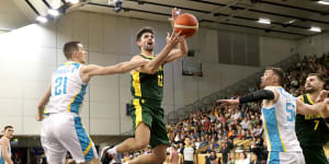 ‘The fire becomes greater’:Boomers burning for World Cup gold in August