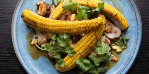 Legless chicken is a rum-soaked spin on jerk-spiced chook.