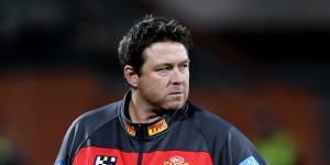 Former Gold Coast Suns coach Stuart Dew.