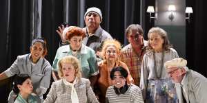 Anne Edmonds as the penny-pinching manager of an aged care home leads the cast of Bloom.