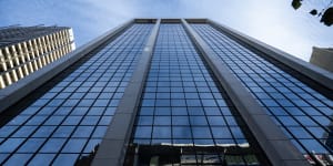 Dexus sold the office tower at 44 Market Street in Sydney this month at a 17 per cent discount.