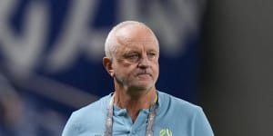 Graham Arnold is alleged to have breached home quarantine. 