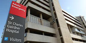 Sir Charles Gairdner Hospital.