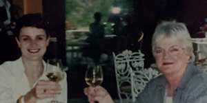 Alexander with then publisher Julie Gibbs in France in about 2000.
