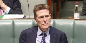 Industry Minister Christian Porter is under intense pressure to reveal the source of funding for his legal battle with the ABC.