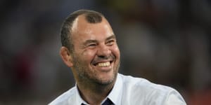 Michael Cheika has thrown his hat into the ring for the vacant Parramatta post.