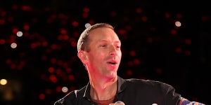 Chris Martin wrote a new song just for WA.