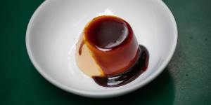 10 William St’s flan vermouth.