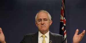 What was the point of the Turnbull government?