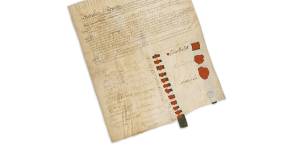 A treaty between the United States and the Six Nations of the Iroquois League signed at Fort Stanwix in 1784.