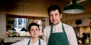 Chef Federica Andrisani shares cheffing duties with Oskar Rossi at Fico in Hobart.