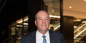 Liberal MP for Wagga Daryl Maguire outside ICAC in 2018.