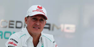 Schumacher’s wife breaks eight-year silence:‘Michael is here’