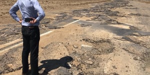 The Flinders Highway is like'confetti'after floods disaster