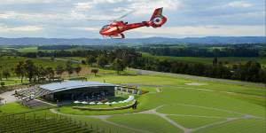 Levantine Hill winery in the Yarra Valley. 
