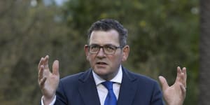 Victorian Premier Daniel Andrews says the IBAC’s report’s 34 recommendations will be given “appropriate consideration”.