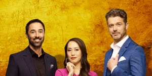 Andy Allen,Melissa Leong and Jock Zonfrillo are the new judges on Network Ten's MasterChef.