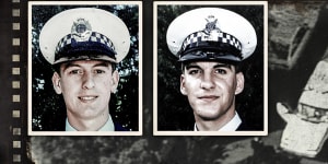 Constables Steven Tynan and Damian Eyre were gunned down in Walsh Street,South Yarra,in 1988.