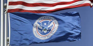 Democrats,meanwhile,have come to love the national security state. The US and US Department of Homeland Security flags.