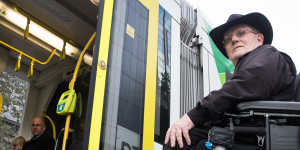 Wheelchair users have been complaining about tram access for years.