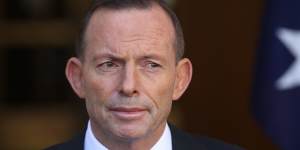 Former prime minister Tony Abbott.