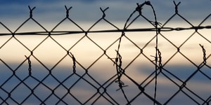 View from the Manus Island detention centre 