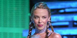 Kylie Minogue in her Fever era.
