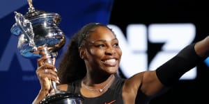 ‘We took the colour out of it,and we just became the best’:Serena bows out
