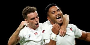 Tuilagi double leads untidy England to bonus-point win over Tonga