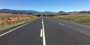 The ACT will match federal funding for the Monaro Highway. 