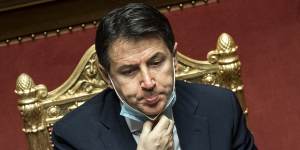 Resigned:PM Giuseppe Conte.