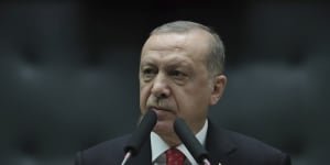 Turkey's President Recep Tayyip Erdogan 