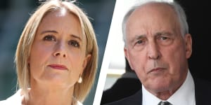 Kristina Keneally has received the backing of Paul Keating to run in the seat of Fowler.