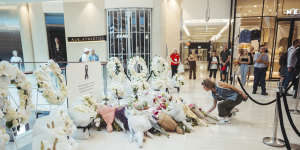 People have paid tribute to the six shoppers murdered at Westfield Bondi Junction last weekend.