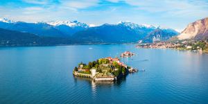 Isola Bella,an island of Lake Maggiore in northern Italy.