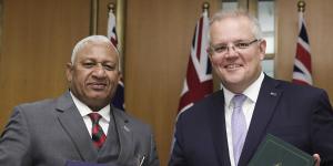 'Sacrificial canary':Fiji warns Australia not to let Pacific sink