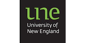 UNE logo