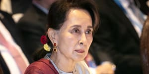 Walkie-talkies,virus extend Aung San Suu Kyi’s prison term