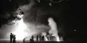 Bonfire night,Waverley,24 May 1963