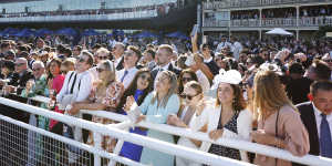 A packed house at Randwick for The Everest last year.