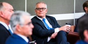 Scott Morrison,pictured on August 2,2022,held at least three ministerial portfolios that were not known even to others in the Cabinet. 