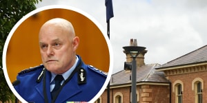 NSW Corrective Services Commissioner Kevin Corcoran said he was very concerned about 400 prisoners at Goulburn Correctional Centre.