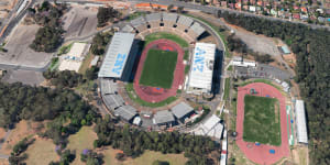 The Queensland Sports and Athletics Centre.