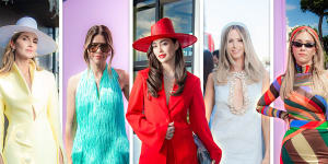 Haute and heavy:Melbourne Cup’s best dressed