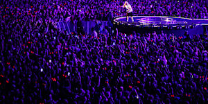 An AC/DC concert at Accor Stadium,Sydney,in November 2025.